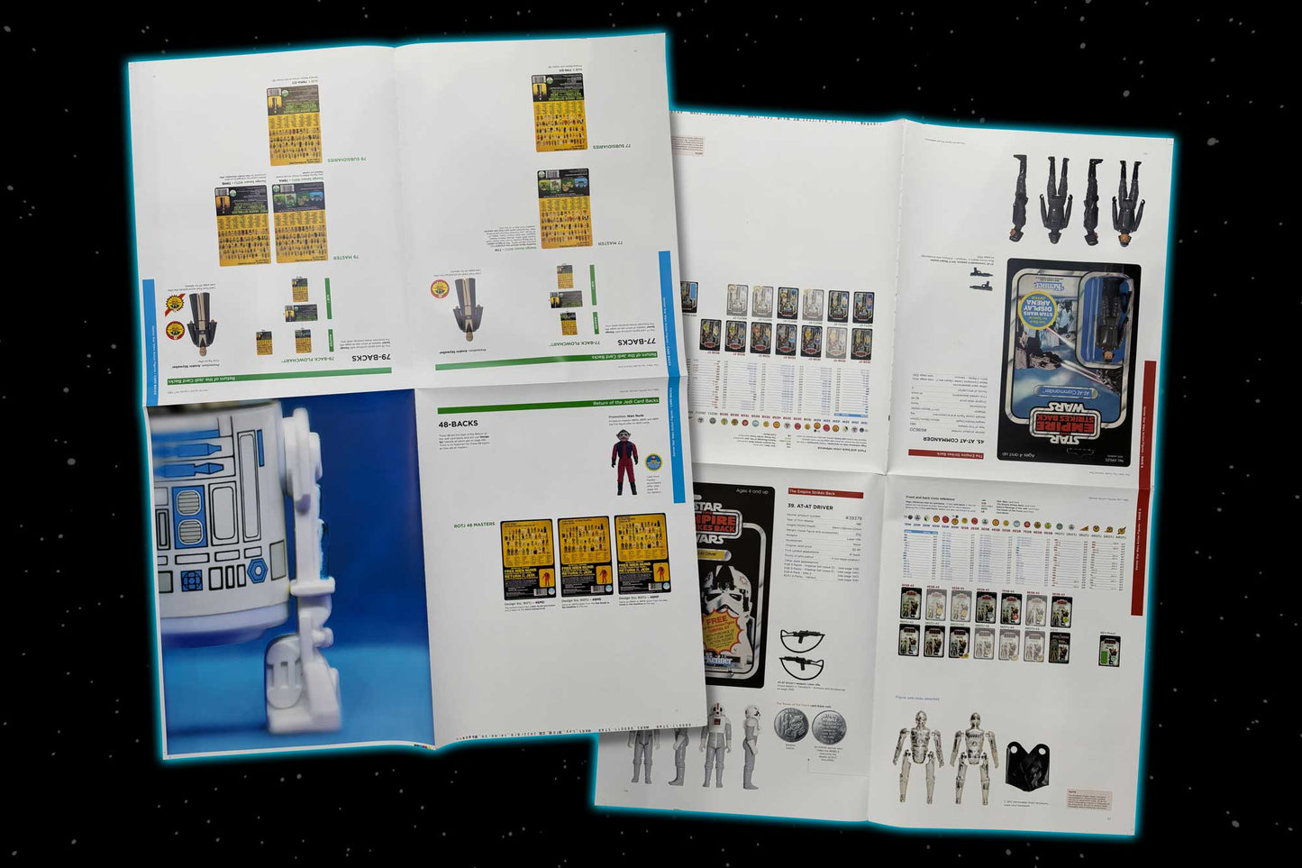 Proof Sheets from Star Wars Toy Guide Volume One